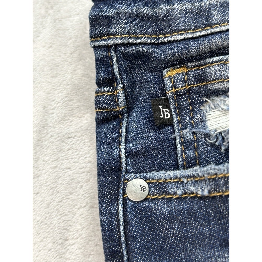 New Judy Blue Jean High Waist Slim Bootcut Womens 11/30x30L Blue Western Cowgirl - Picture 11 of 16
